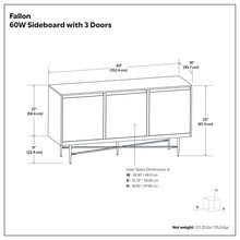 Load image into Gallery viewer, Fallon - Sideboard Buffet - Natural
