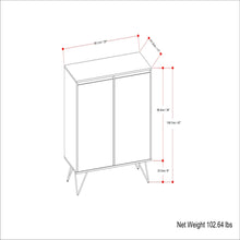 Load image into Gallery viewer, Hunter - Medium Storage Cabinet - Natural
