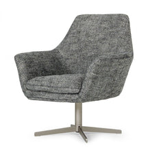 Load image into Gallery viewer, Industrial Chair With Metal Swivel - Dark Gray
