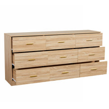 Load image into Gallery viewer, 9 Drawer Dresser, Ample Storage For Bedroom
