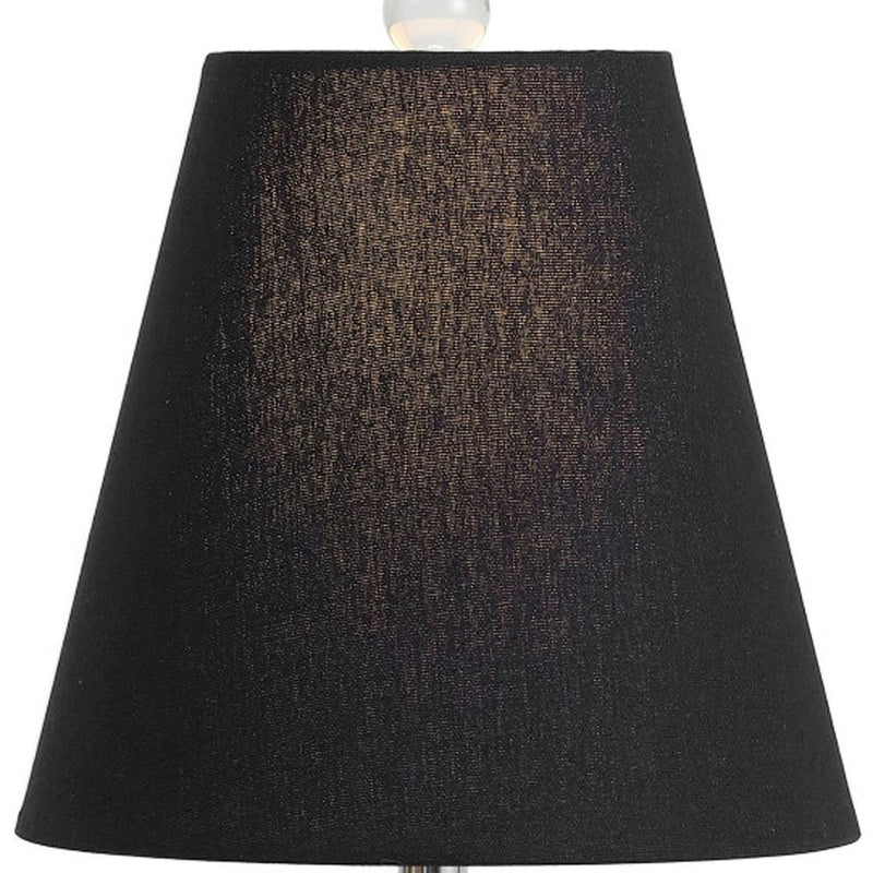 16" Novelty Table Lamp LED With Empire Shade - Clear