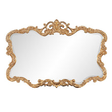 Load image into Gallery viewer, 27" Ornate Scroll Framed Accent Mirror - Gold
