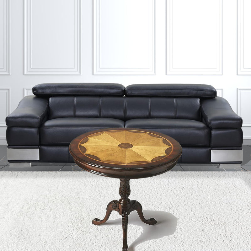 30" Round Coffee Table - Brown