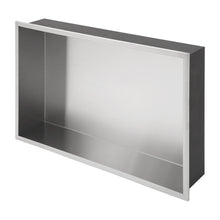 Load image into Gallery viewer, Stainless Steel Shower Niche With Seamless Design For Bathroom Storage
