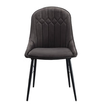 Load image into Gallery viewer, Abraham - Side Chair (Set of 2) - Black / Dark Gray
