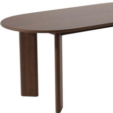 Load image into Gallery viewer, Oval Solid Wood Bar Table - Brown
