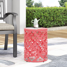 Load image into Gallery viewer, Outdoor Metal Modern Design End Table
