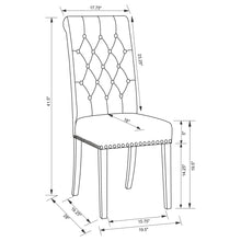 Load image into Gallery viewer, Tufted Rolled Backrest Side Chairs (Set of 2)
