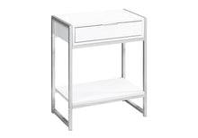 Load image into Gallery viewer, Accent Side Table, Storage Drawer, Spacious Tabletop
