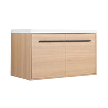 Load image into Gallery viewer, Bathroom Vanity Set With Resin Countertop Sink, 2 Doors
