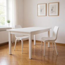 Load image into Gallery viewer, 48" Solid Wood Dining Table - White
