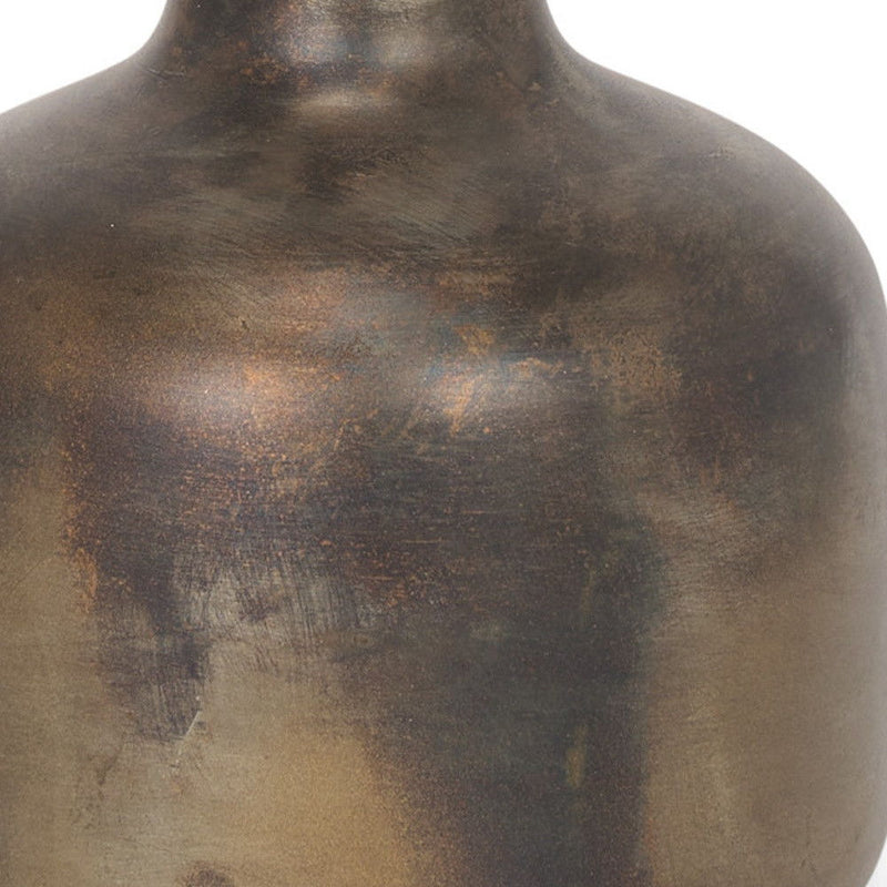 Cylinder Table Vase (608307) - Antiqued Gold