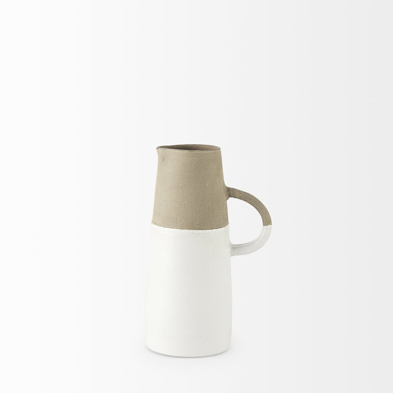 Organic Decorative Jug - Rust