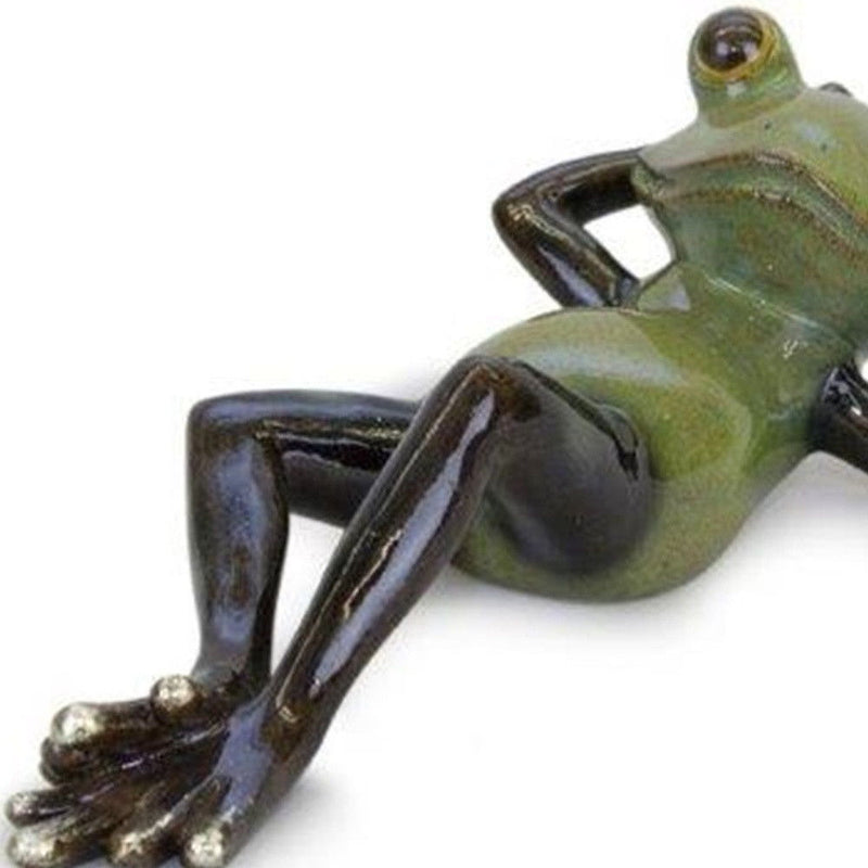 Poly Figurine Tabletop Sculpture (Set of 2) - Green
