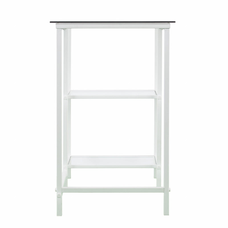 Writing Desk (402045) - Clear / White