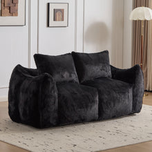 Load image into Gallery viewer, Giant Bean Bag Couch, Ultra Soft Fluffy Loveseat For Living Room
