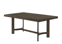 Load image into Gallery viewer, Wood Trestle Base Dining Table - Espresso
