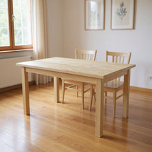 Load image into Gallery viewer, 48" Solid Wood Dining Table - Natural
