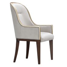 Load image into Gallery viewer, Houston - Dining Arm Chair - Porcini / Walnut

