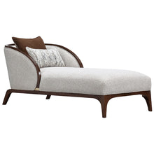 Load image into Gallery viewer, Houston - Chaise - Pebble / Walnut
