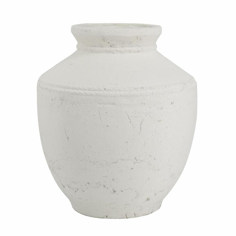 Round Jug Vase (568849) - White