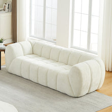 Load image into Gallery viewer, Modern Sofa With Piano Key Backrest
