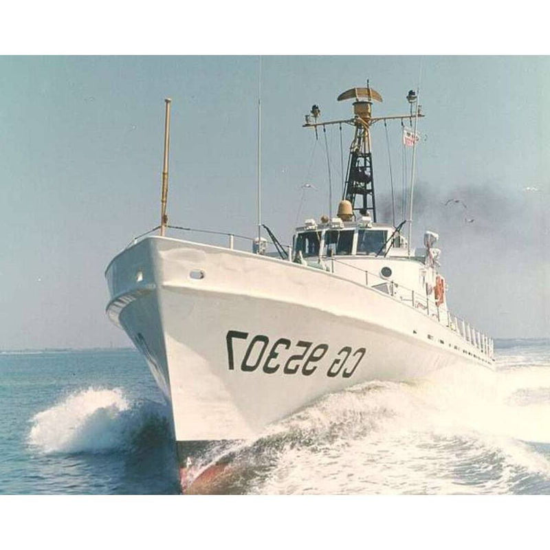Hand Painted Model Boat (624570) - White