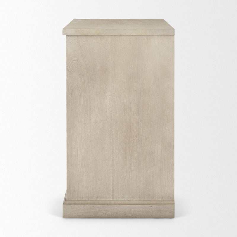 Accent Cabinet With Two Doors One Drawer (727714) - Brown