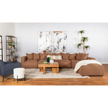 Load image into Gallery viewer, Colleen - 6 Piece Modular Sectional With Tight Seats - Terracotta
