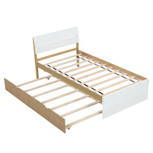 Load image into Gallery viewer, Modern Bed Frame With Headboard And Footboard
