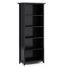 Load image into Gallery viewer, Amherst - 5 Shelf Bookcase, Handcrafted
