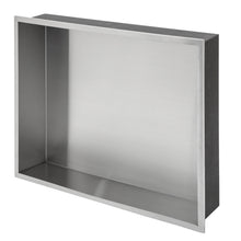 Load image into Gallery viewer, Stainless Steel Shower Niche With Seamless Design For Bathroom Storage
