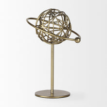 Load image into Gallery viewer, Sphere Tabletop Sculpture - Gold
