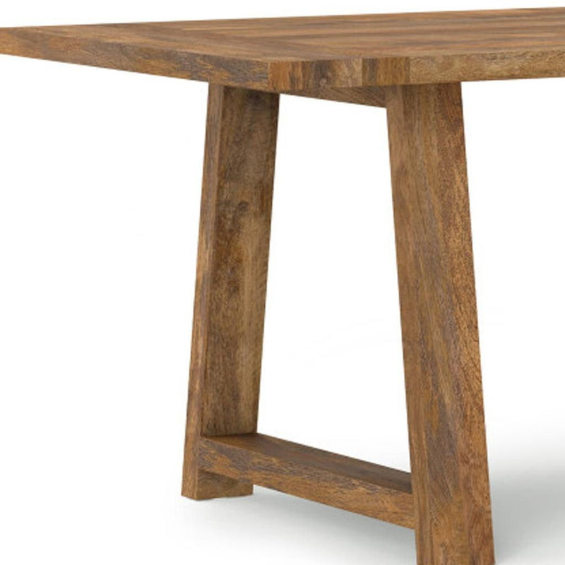 Solid Wood Dining Table - Natural