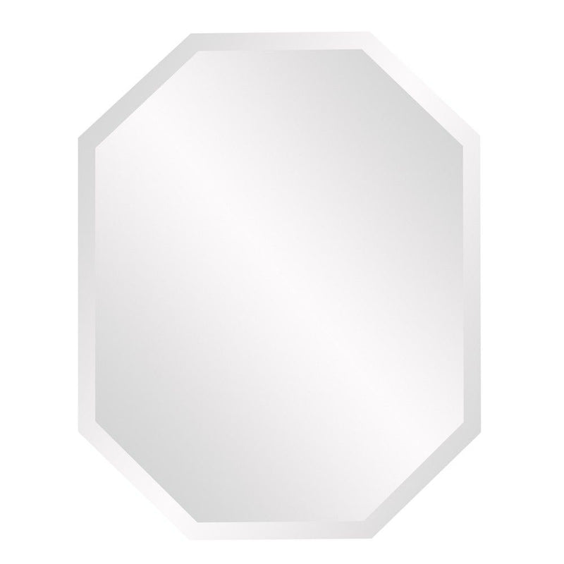 28" Framed Accent Mirror - Silver