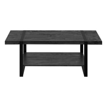Load image into Gallery viewer, 47" Coffee Table With Shelf - Black
