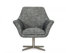 Load image into Gallery viewer, Industrial Chair With Metal Swivel - Dark Gray
