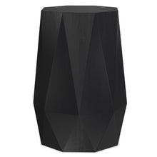 Load image into Gallery viewer, Solid Wood End Table - Black
