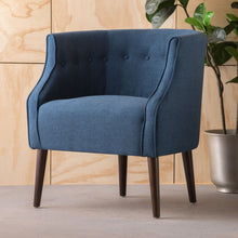 Load image into Gallery viewer, Contemporary Upholstered Club Chair With Button Tufting
