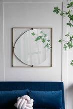 Load image into Gallery viewer, Poppy Mirror With Metal Frame Contemporary Design For Bathroom, Entryway Wall Decor
