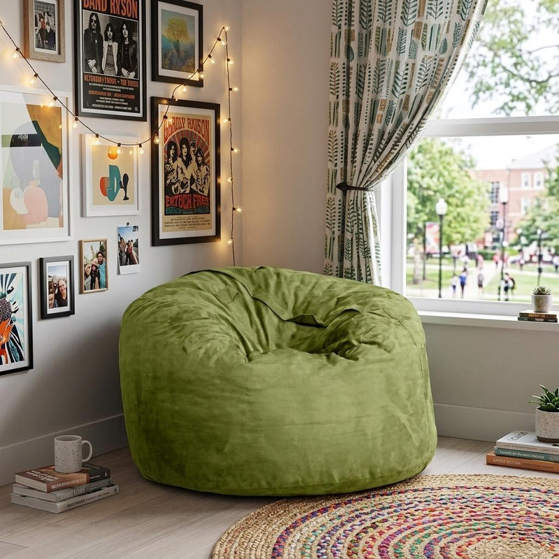 Microsuede Classic Bean Bag - Green