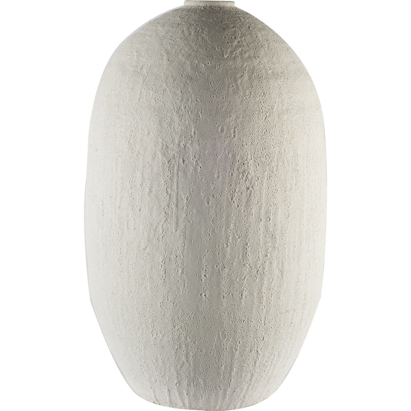 Cylinder Floor Vase (392189) - White
