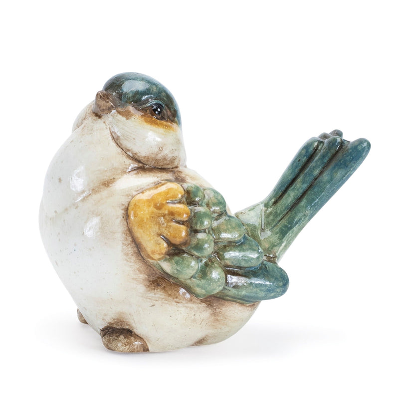 Figurine Tabletop Sculpture (Set of 6) - Blue / Terracotta