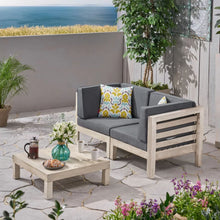 Load image into Gallery viewer, Oana - 3 Piece Love Seat Set With Coffee Table
