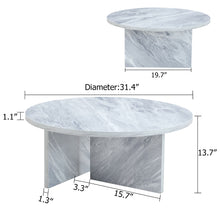 Load image into Gallery viewer, Versatile Round Coffee Table For Various Interior Styles
