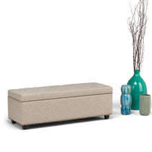 Load image into Gallery viewer, Hamilton - Upholstered Storage Ottoman
