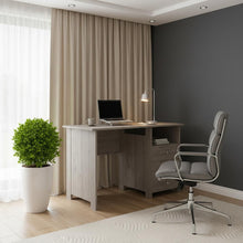 Load image into Gallery viewer, Computer Desk With Three Drawers (403799) - Light Gray / Brown
