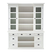 Load image into Gallery viewer, Bookcase With Doors Drawers Baskets - White
