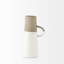 Load image into Gallery viewer, Decorative Jug - White / Natural

