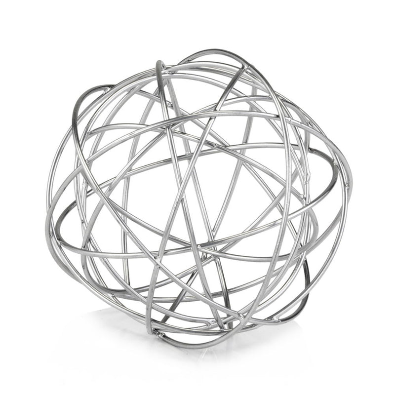 Large Wire Sphere - Silver